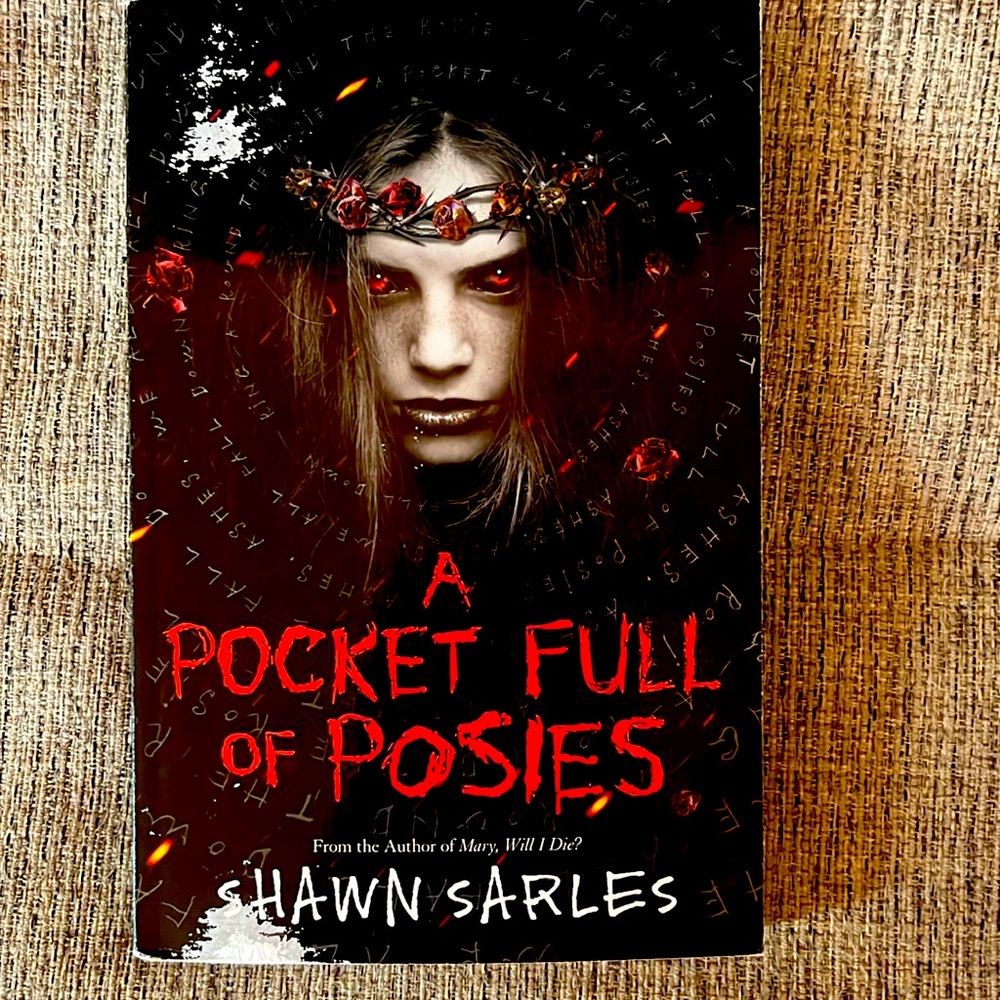 Scary book/pocket full of posies